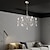 cheap Candle-Style Design-Silver Leaf Large Chandelier Lighting 50/70/80/100cm Wide Beaded Crystal Candle 3/6/8/10/15-Light Fixture for Dining Room House Foyer Entryway Kitchen Bedroom Living Room High Ceiling 110-240V