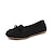 preiswerte Ballerinas für Damen-Damen Flache Schuhe Slip-Ons Flache Sandalen Übergrössen Slip-on-Sneakers Täglich Feste Farbe Sommer Flacher Absatz Offene Spitze Modisch Komfort Minimalismus Kunstleder Schnürsenkel Schwarz Gelb Rot