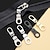 cheap Sewing &amp; Knitting &amp; Crochet-10pcs Metal Zipper Head Pull Tab Detachable For Repairing Small Holes In Luggage Shoes Boots And Special Zipper Head Pull Pendant Accessories