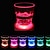 cheap Novelties-1/2/5pcs LED Coaster Flashing Creative Luminous Bottle LED Light Cup Sticker Mat Bar Club Party Supply Coaster Decor