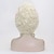 cheap Costume Wigs-Aicos Ladies 18th Century White Blonde Curly Costume Wig Updo Halloween Cosplay Wig Adult Women Victorian Dress Costume Wig