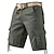 cheap Trousers &amp; Shorts-Men&#039;s Cargo Shorts Hiking Shorts Summer Outdoor Regular Fit Ripstop Breathable Quick Dry Wearable Shorts Bottoms Multi Pocket ArmyGreen Black Fishing Climbing Beach S M L XL XXL