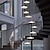 cheap Unique Chandeliers-Chandelier 3/6/8/10/12 Head Modern Light Luxury Chandelier Lotus Leaf Acrylic Lamp Shade Staircase Long Chandelier Living Room Restaurant LED Light 110-240V