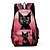 cheap Kids &amp; Teen Backpacks-Cute Black Cat Backpack for Girls – Trendy Animal Print School Bag with Large Capacity and Fun Design for Teens