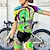 Недорогие Комплекты женской одежды-21Grams Жен. Велокофты и велошорты С короткими рукавами Горные велосипеды Шоссейные велосипеды Фиолетовый Желтый Розовый Графика Велоспорт Быстровысыхающий Влагоотводящие Спандекс Виды спорта Графика