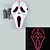 tanie Oświetlenie rekwizytów na Halloween-led świecąca maska krzycząca przestraszyć maska na halloween festiwal karnawał rekwizyty funky pcv dekoracyjna maska