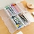 cheap Painting, Drawing &amp; Art Supplies-Storage Box Transparent Pencil Case Large Capacity Desktop Organized Double-layer Glasses Case Multi-function Stationery Box