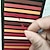 abordables notes autocollantes-2pcs-300 notes autocollantes transparentes ultra-minces de couleur morandi - parfaites pour la lecture de la Bible