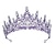 halpa Tiaras &amp; Kruunu-Crown Tiaras Metalliseos Häät Syntymäpäivä Ylellisyys Häät Kanssa Kristalleilla Päähine Päähineet