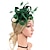cheap Fascinators-Fascinators Net Halloween Kentucky Derby Classic Wedding With Flower Headpiece Headwear