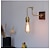 economico Lampade LED da parete-Lightinthebox applique vintage lampada da parete in legno e27 lampade da comodino camera da letto supporto in ottone regolabile luci da parete per soggiorno interno 110-240v