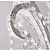abordables Lustres-Lustre en cristal nordique créatif fer finition 4/5/6/8 tête cristal suspendu luminaire plafonnier pour rustique salon salle à manger chambre candélabres 110-240v
