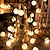 olcso LED szalagfények-napelemes kültéri vízálló led gömb alakú külső lámpa 6m/7.5m/12m kerti karácsonyi ünnep kempingparti szabadtéri dekorációhoz 8 világítási mód 30/50/100 led