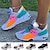 cheap Women&#039;s Sneakers-Women&#039;s Sneakers Plus Size Fantasy Shoes Wedge Sneakers Outdoor Daily Color Block Summer Wedge Heel Round Toe Fashion Sporty Casual Running Tennis Shoes Walking PU Leather Polyester Lace-up Leopard
