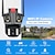 cheap Outdoor IP Network Cameras-16MP 8K WiFi IP Camera 10X Zoom 4K Outdoor Security Camera Surveillance AI Track Four Lens Three Screen Mini Street Camera 360°