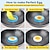 abordables Utensilios para huevos-anillo de silicona para huevos, anillos para cocinar huevos de calidad alimentaria, anillos para huevos antiadherentes, anillos para cocinar huevos, molde perfecto para huevos fritos o anillos para