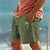 cheap Men&#039;s Graphic Shorts-Men&#039;s Cotton Shorts Summer Shorts Beach Shorts Drawstring Elastic Waist 3D Print Graphic Coconut Tree Breathable Soft Short Casual Daily Holiday Streetwear Hawaiian Black White Micro-elastic
