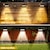 billige Vegglamper til utendørsbruk-solenergi vegglampe utendørs vanntett trinnlys gjerde hage trapp dekorasjon solar landskapslampe
