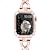 billiga Apple Watch-band-Smyckesarmband Kompatibel med Apple Watch klockband 38mm 40mm 41mm 42mm 44mm 45mm 49mm med Case Rostfritt stål Ersättningsurband för iwatch Series Ultra 8 7 SE 6 5 4 3 2 1