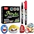 cheap Painting, Drawing &amp; Art Supplies-Guangna 12/24/36 Colors Acrylic Paint Pens Brush Marker Pen For Rock Painting, Stone, Ceramic, Glass, Wood, Canvas ,DIY Art Making Supplies,Perfect For Easter Decoration,Perfect For Easter Decoration