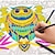 billige maling, tegning og kunstutstyr-12/24/36/48/60/100 farger fargede finpunktmarkører tegnepenner, journalplanleggerpenner, fineliner-penn for å skrive notater i kalenderagenda fargegave til barn, tilbake til skolen rekvisita