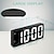cheap Radios and Clocks-Digital Electronic Alarm Clock Large LED Alarm Clock With Temperature Display 12/24 Hours Snooze USB Plug Or AAA Power Supply Suitable For Bedroom And Living Room (No Batteries And Adapters)