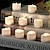 baratos Luzes decorativas-luzes de chá led 12 pacotes luzes de chá brancas quentes cintilantes velas operadas por bateria para decoração de casamento de festa de aniversário de halloween natal