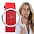 abordables Montres à Quartz-montre à quartz pointeur rond minimaliste cadran clair montre-bracelet de nouveauté avec bracelet en cuir pour femmes hommes