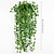 זול צמחים מלאכותיים-צמחים תלויים מלאכותיים קיסוס גפן תלויים צמחים מלאכותיים צמחי פלסטיק תלויים לקישוט קיר בגינה פרח קיר בסגנון פסטורלי 2 ענפים 90 ס&quot;מ/36&quot; עיצוב חוץ קישוט חתונה