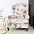 Недорогие Чехол на кресло с подголовником-1 комплект из 2 предметов с цветочным принтом, эластичный чехол на стул с подлокотником, чехлы на стул, чехлы на стулья, спандекс, чехлы на кресла с эластичным дном, для гостиной, спальни