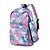 cheap Backpacks &amp; Bookbags-Women&#039;s Backpack School Bag Bookbag Commuter Backpack School Daily Floral Print Nylon Lightweight Zipper Pink Dusty Rose Red