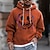 Χαμηλού Κόστους ανδρικά 3d hoodies-Ανδρικά Φούτερ πουλόβερ με κουκούλα και πουλόβερ Ανθισμένο Ροζ Θαλασσί Πράσινη Μέντα Πορτοκαλί Πράσινο του τριφυλλιού Με Κουκούλα Κινούμενα σχέδια Γραφικά Σχέδια Στάμπα Καθημερινά Αθλητικά 3D εκτύπωση