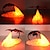 tanie Dekoracyjne światła-Fire Dragon Lamp Light Drukowana w 3D lampka nocna LED Light Moon Prezent dla chłopców i dziewcząt Sypialnia Pokój dziecięcy z akumulatorem USB