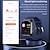 cheap Smartwatch-iMosi ET210 Smart Watch 1.91 inch Smartwatch Fitness Running Watch Bluetooth ECG+PPG Temperature Monitoring Pedometer Compatible with Android iOS Women Men Long Standby Hands-Free Calls Waterproof IP