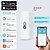 cheap Smart Appliances-Smart WiFi Wireless Linkage Temperature And Humidity Sensor Smart Home App Control With Buzzer