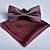 זול עניבות ועניבות פרפר לגברים-בגדי ריקוד גברים עניבת פרפר ריבועי כיס ממחטה עניבות קשור מראש פפיון אחיד חתונה מסיבת יום הולדת