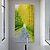 billiga Blom- och växtmålningar-oljemålning handgjord handmålad väggkonst modern abstrakt par promenader i skogen landskap heminredning dekor rullad duk ingen ram osträckt