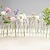 billiga Vaser och korgar-gångjärnsförsedd blomvas, hopfällbar blomvasset, hopfällbar blomvas med gångjärnsdesign, formföränderligt provrör i kristallglas med 6/8 provrör och s-formade krokar