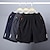billige aktive shorts for menn-Herre Atletisk shorts Aktiv Shorts Casual shorts Snorer Elastisk midje Lomme med glidelås Helfarge Pustende Hurtigtørkende Kort Avslappet Daglig Ut på byen Stilfull Enkel Svart Blå Mikroelastisk