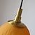 abordables Éclairages pour îlot-Dimmable martelé fait à la main remplissage dégradé verre ambre suspension d12 * h17cm laiton fini prise g9 lampe suspendue pour îlot de cuisine 110-240v