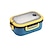 preiswerte Küchen-Aufbewahrung-Doppelschichtige Lunchbox, tragbarer Obstbehälter mit 2 Fächern, Mikrowellen-Lunchbox mit Löffel, Gabel, Heimküchenbedarf