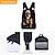 cheap Graphic Print Bags-Men&#039;s Women&#039;s Kid&#039;s Backpack School Bag Bookbag 3D Print Commuter Backpack School Daily Dog 3D Print Oxford Large Capacity Zipper Print Black White Brown