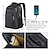 cheap Laptop Bags,Cases &amp; Sleeves-Classic Men&#039;s and Women&#039;s Anti-theft Waterproof Laptop Backpack with USB Charging Port Travel Business Durable Computer Bag School Backpack Suitable for Gift 18 Inch Laptop, Back to School Gift