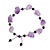 cheap Wearable Accessories-Natural Amethyst Original Stone Diy Bracelet Amethyst Cluster Shaped Bracelet Simple Jewelry Amethyst Obsidian Bracelet