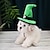 abordables Costumes-Chien Chat Bandanas &amp; Chapeaux Cosplay Tenue d&#039;Halloween Cosplay Drôle Hiver Doux Lavable Confortable Halloween Extérieur Halloween Décontracté Quotidien Vêtements pour Chiens for Bichon Frisé Spitz