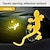 ieftine Autocolante de Mașină-2 buc autocolant reflectorizant pentru mașină marcaj de avertizare de siguranță accesorii exterioare auto auto avertisment pentru conducere de noapte reflector de lumină gecko