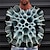 levne pánské 3D tričko-Pánské Tričko Grafika Geometrické tvary Tričkový Oblečení 3D tisk Venkovní Denní Dlouhý rukáv Tisk Vinobraní Módní Designové