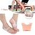 abordables Plantillas-1 par de almohadillas correctoras para la forma de la pierna, cuidado de los pies, herramientas de soporte para el alivio del dolor, corrección del pie plano, plantilla ortopédica para arco,