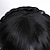 abordables Perruques de déguisement-perruque cosplay cheveux noirs / collier avec collier perruques de fête cosplay
