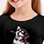 Χαμηλού Κόστους 3d φορέματα κοριτσιών-Κορίτσια » 3D Γραφική Σκύλος Κεράσι Φόρεμα Μακρυμάνικο 3D εκτύπωση Καλοκαίρι Φθινόπωρο Αθλήματα &amp; Ύπαιθρος Καθημερινά Αργίες χαριτωμένο στυλ Καθημερινό Πανεμορφη Παιδιά 3-12 χρόνια